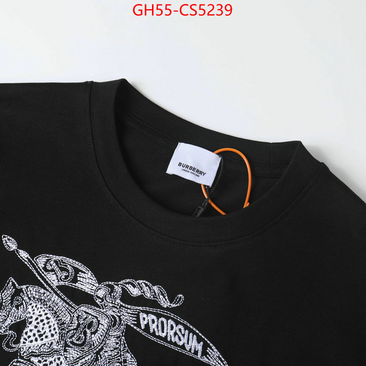 Clothing-Burberry brand designer replica ID: CS5239 $: 55USD