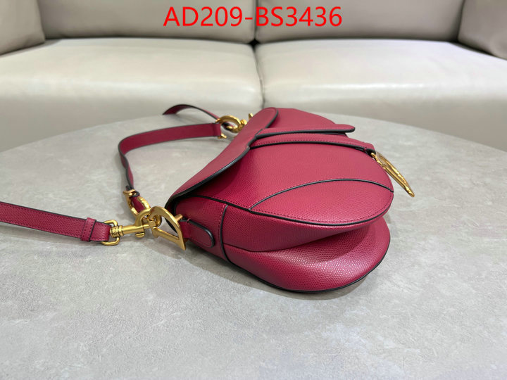 Dior Bags(TOP)-Saddle- replica wholesale ID: BS3436 $: 209USD,