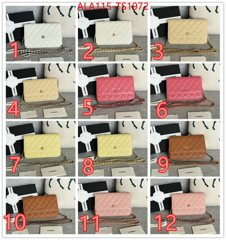 Chanel Bags(TOP)-Crossbody- sale outlet online ID: TS1972 $: 115USD,