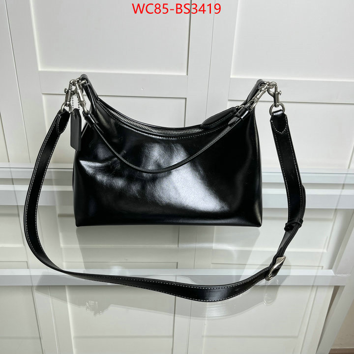 Coach Bags(4A)-Crossbody- top brands like ID: BS3419 $: 85USD,