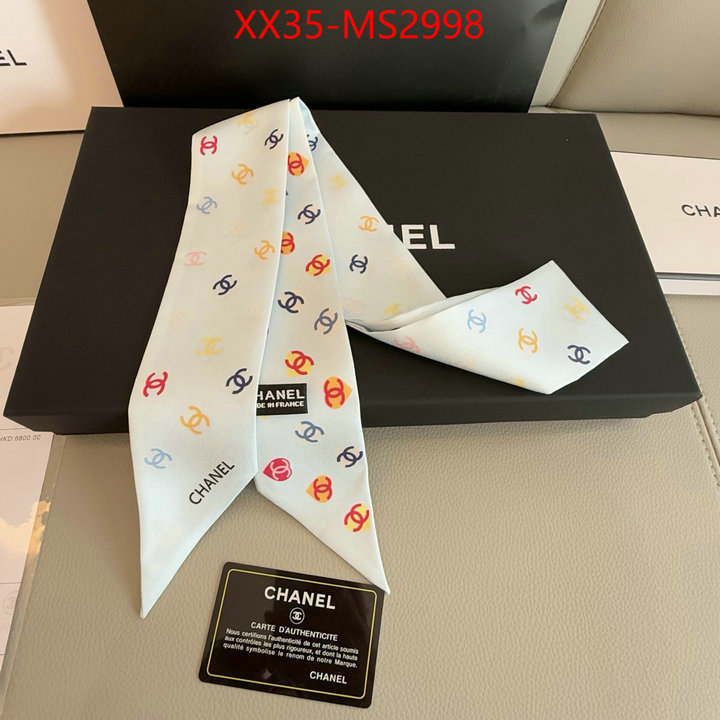 Scarf-Chanel wholesale replica shop ID: MS2998 $: 35USD