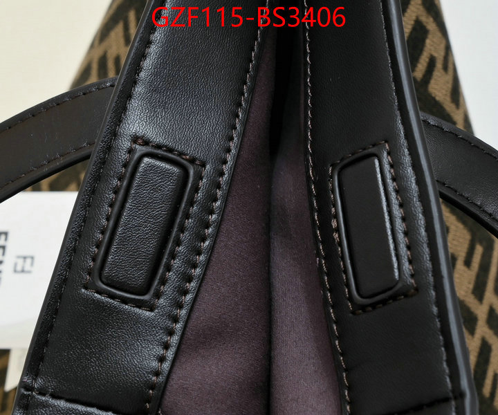 Fendi Bags(4A)-Handbag- designer replica ID: BS3406