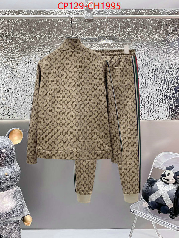 Clothing-Gucci high quality designer ID: CH1995 $: 129USD