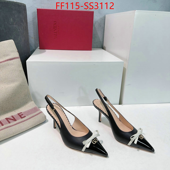 Women Shoes-Valentino how to find designer replica ID: SS3112 $: 115USD