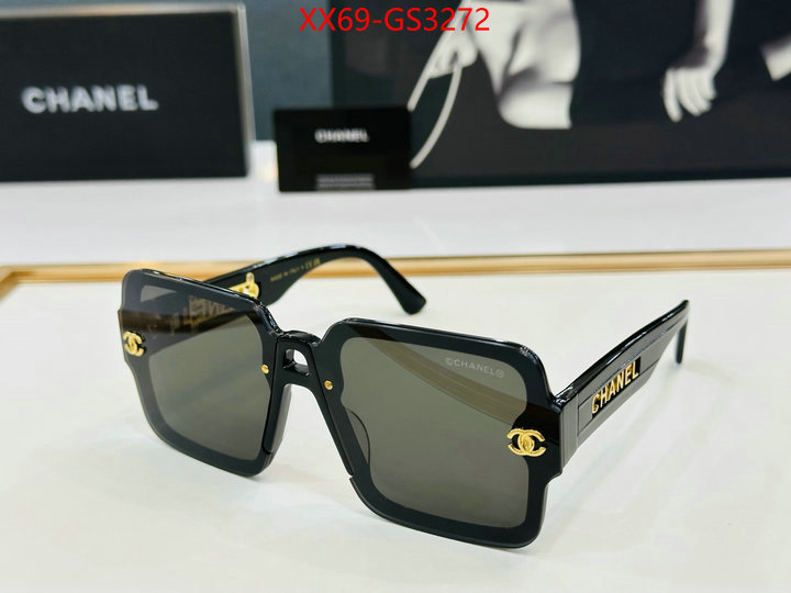 Glasses-Chanel mirror copy luxury ID: GS3272 $: 69USD