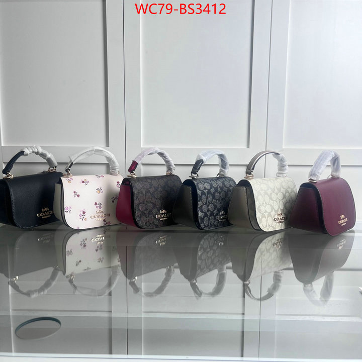 Coach Bags(4A)-Crossbody- high quality 1:1 replica ID: BS3412 $: 79USD,