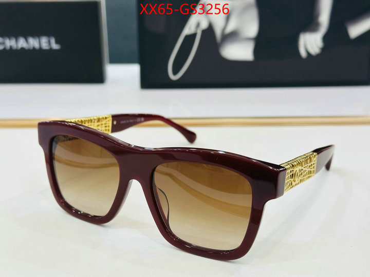 Glasses-Chanel fake ID: GS3256 $: 65USD