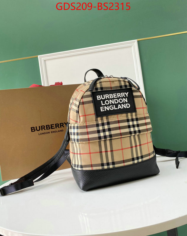 Burberry Bags(TOP)-Backpack- top ID: BS2315 $: 209USD,