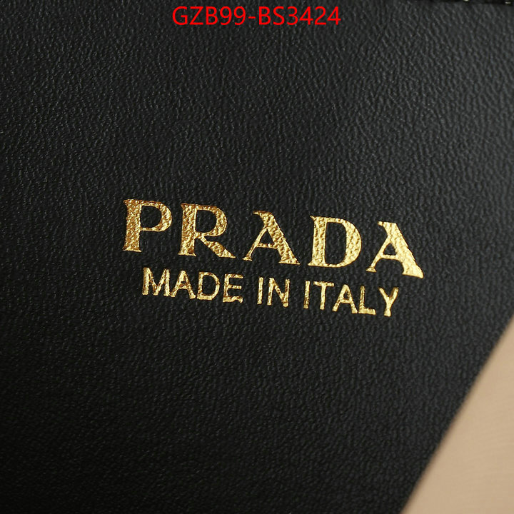 Prada Bags(4A)-bucket bag high quality happy copy ID: BS3424 $: 99USD,