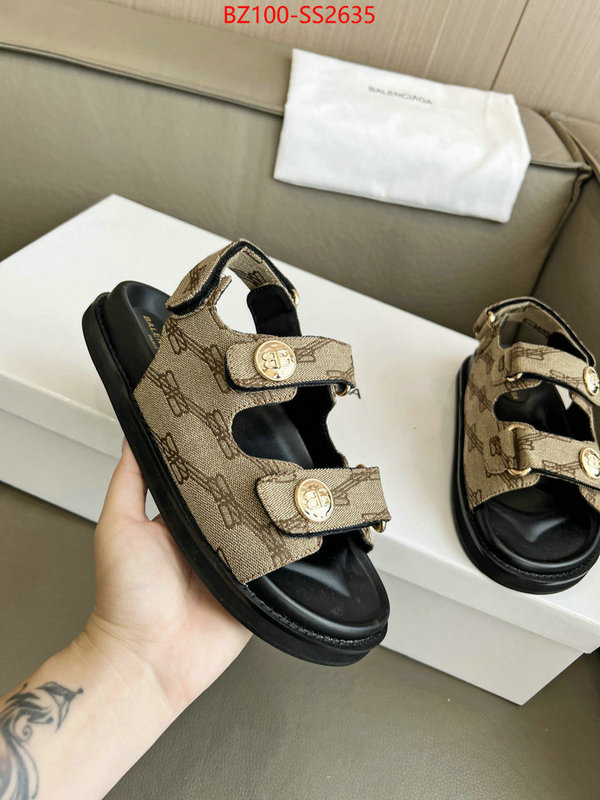 Women Shoes-Balenciaga buy aaaaa cheap ID: SS2635 $: 100USD