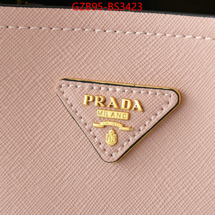 Prada Bags(4A)-bucket bag best replica 1:1 ID: BS3423 $: 95USD,