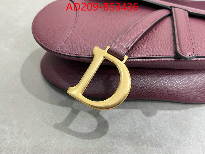 Dior Bags(TOP)-Saddle- replica wholesale ID: BS3436 $: 209USD,