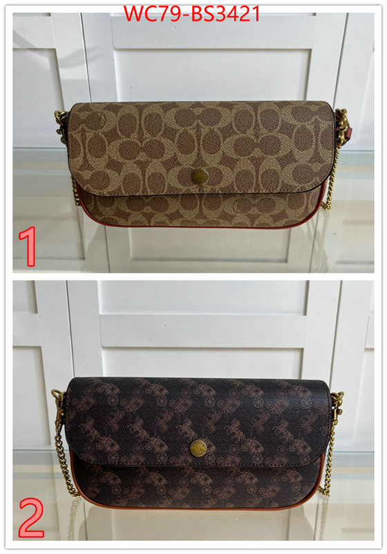 Coach Bags(4A)-Crossbody- website to buy replica ID: BS3421 $: 79USD,