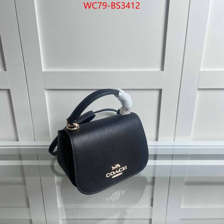 Coach Bags(4A)-Crossbody- high quality 1:1 replica ID: BS3412 $: 79USD,