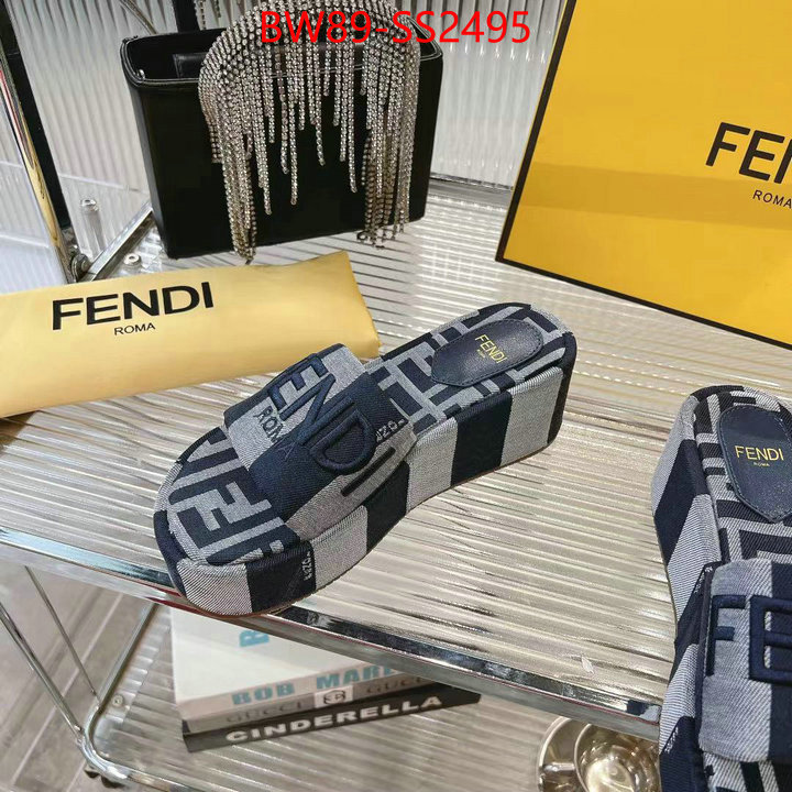 Women Shoes-Fendi quality aaaaa replica ID: SS2495 $: 89USD