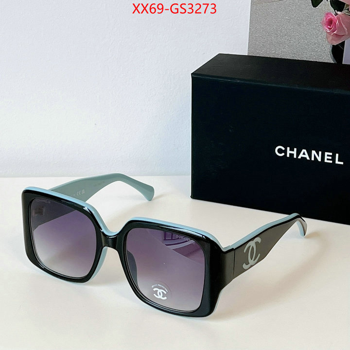 Glasses-Chanel exclusive cheap ID: GS3273 $: 69USD