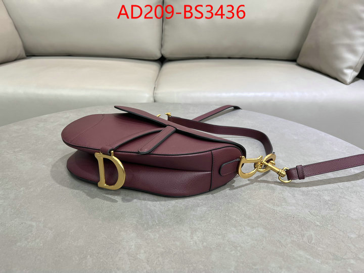 Dior Bags(TOP)-Saddle- replica wholesale ID: BS3436 $: 209USD,