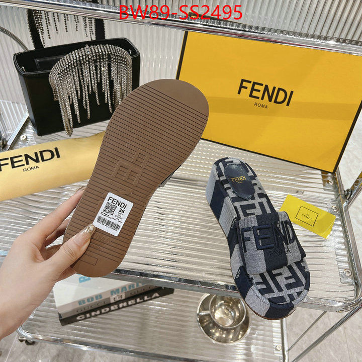 Women Shoes-Fendi quality aaaaa replica ID: SS2495 $: 89USD