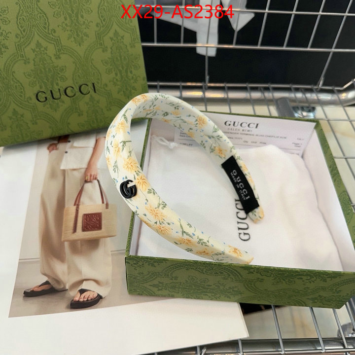 Hair band-Gucci luxury fake ID: AS2384 $: 29USD