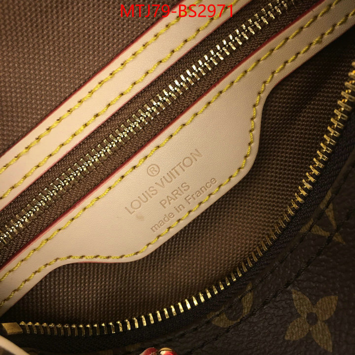 LV Bags(4A)-Speedy- top perfect fake ID: BS2971 $: 79USD,