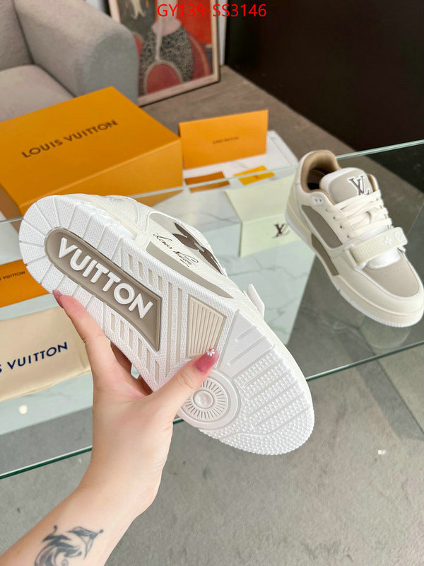 Women Shoes-LV aaaaa+ class replica ID: SS3146 $: 139USD