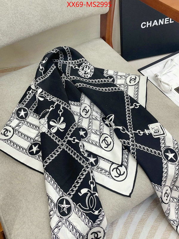 Scarf-Chanel cheap online best designer ID: MS2995 $: 69USD