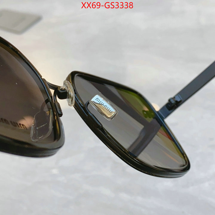 Glasses-Miu Miu replica 1:1 high quality ID: GS3338 $: 69USD