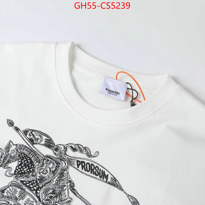 Clothing-Burberry brand designer replica ID: CS5239 $: 55USD