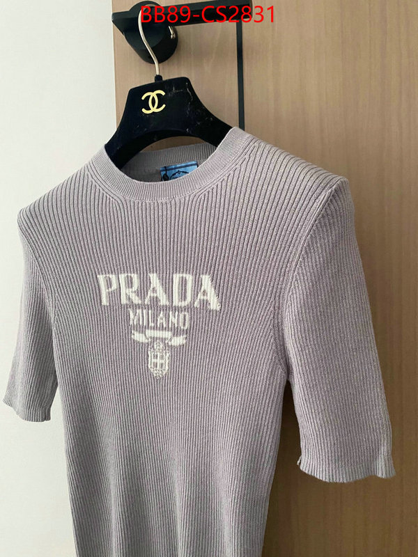 Clothing-Prada high quality replica designer ID: CS2831 $: 89USD