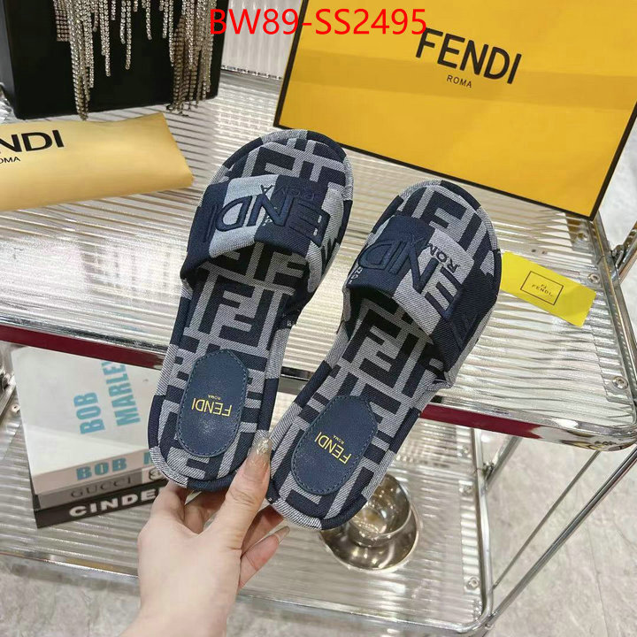 Women Shoes-Fendi quality aaaaa replica ID: SS2495 $: 89USD