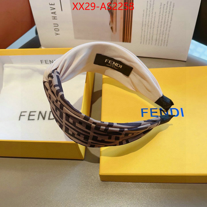 Hair band-Fendi 2024 replica wholesale cheap sales online ID: AS2258 $: 29USD