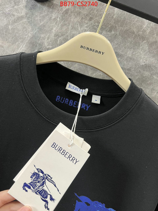 Clothing-Burberry top quality website ID: CS2740 $: 79USD