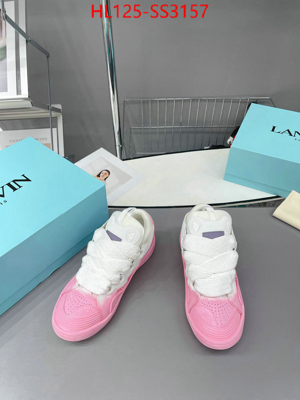 Men Shoes-LANVIN aaaaa class replica ID: SS3157 $: 125USD