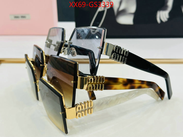 Glasses-Miu Miu where could you find a great quality designer ID: GS3339 $: 69USD