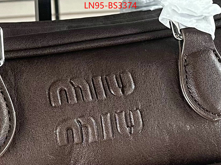 Miu Miu Bags(4A)-Handbag- best site for replica ID: BS3374 $: 95USD,