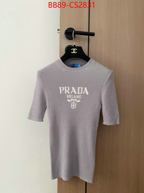 Clothing-Prada high quality replica designer ID: CS2831 $: 89USD