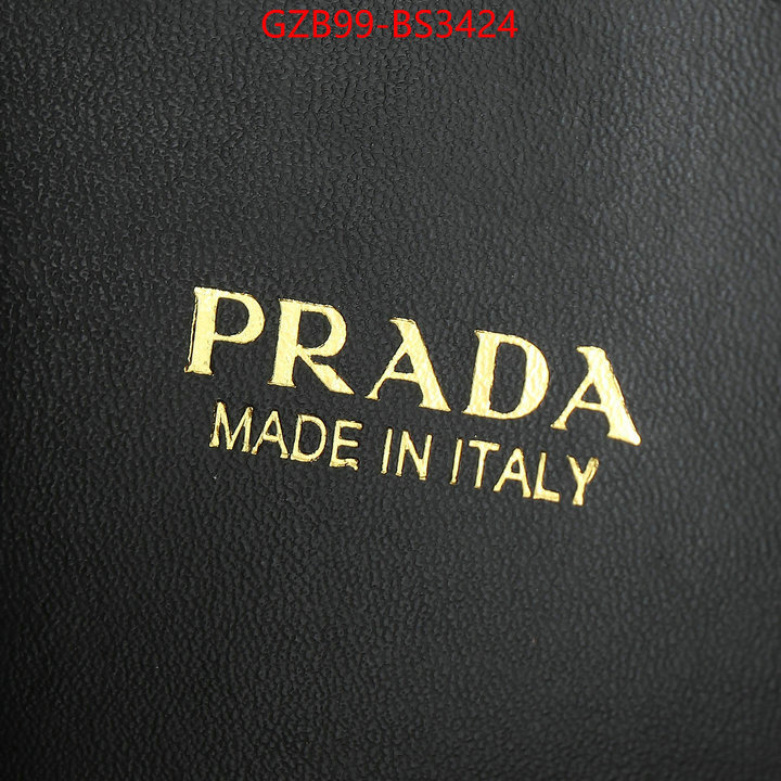 Prada Bags(4A)-bucket bag high quality happy copy ID: BS3424 $: 99USD,