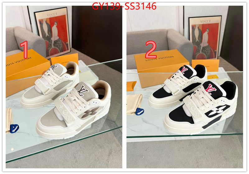 Women Shoes-LV aaaaa+ class replica ID: SS3146 $: 139USD