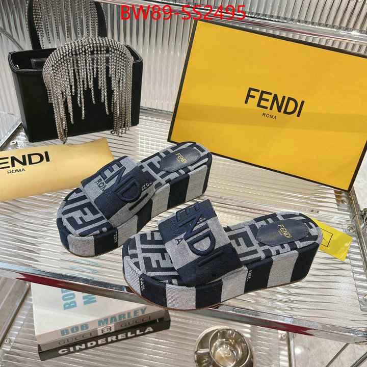 Women Shoes-Fendi quality aaaaa replica ID: SS2495 $: 89USD