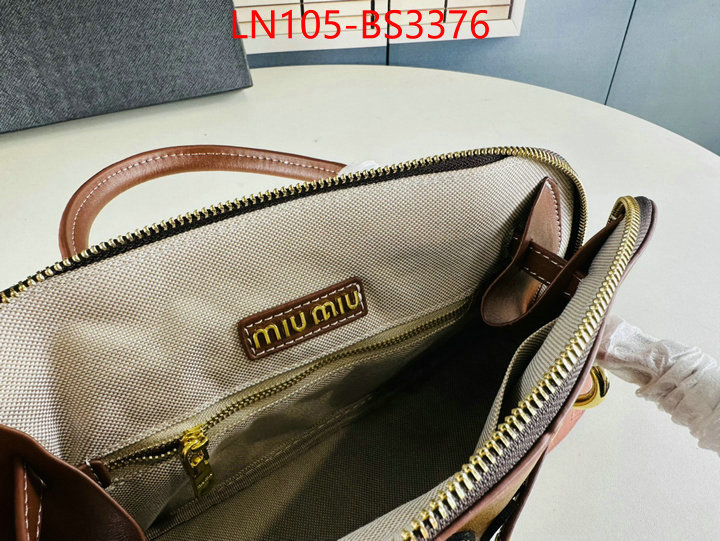 Miu Miu Bags(4A)-Handbag- buy replica ID: BS3376 $: 105USD,