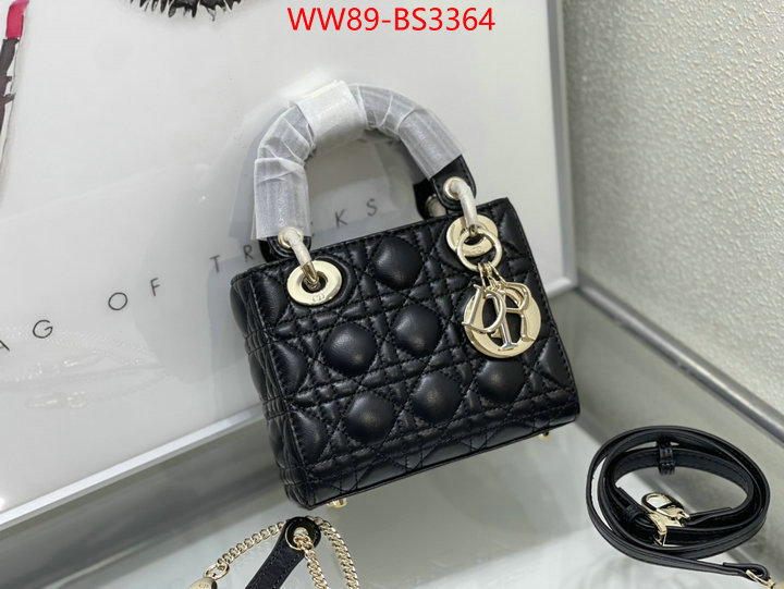 Dior Bags(4A)-Lady- replica wholesale ID: BS3364 $: 89USD,