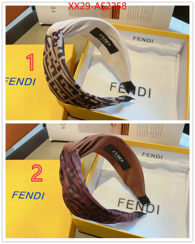 Hair band-Fendi 2024 replica wholesale cheap sales online ID: AS2258 $: 29USD