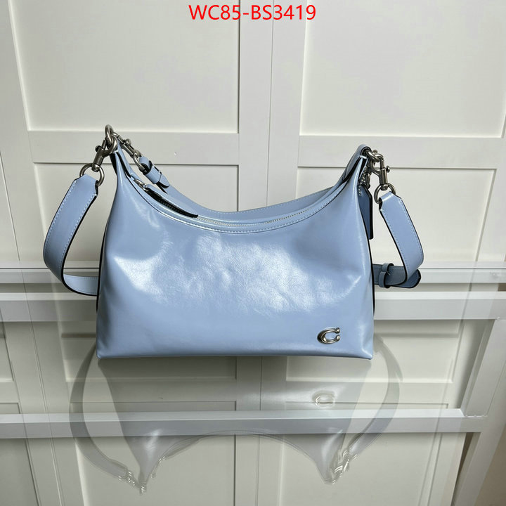 Coach Bags(4A)-Crossbody- top brands like ID: BS3419 $: 85USD,