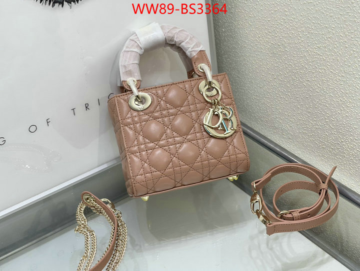 Dior Bags(4A)-Lady- replica wholesale ID: BS3364 $: 89USD,