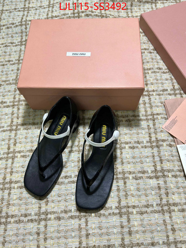 Women Shoes-Miu Miu shop the best high authentic quality replica ID: SS3492 $: 115USD