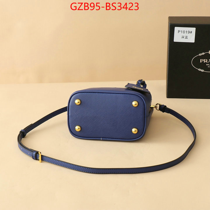 Prada Bags(4A)-bucket bag best replica 1:1 ID: BS3423 $: 95USD,