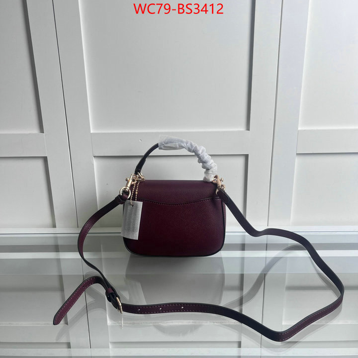 Coach Bags(4A)-Crossbody- high quality 1:1 replica ID: BS3412 $: 79USD,