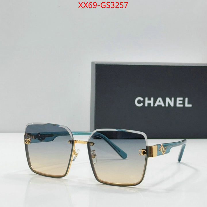 Glasses-Chanel designer replica ID: GS3257 $: 69USD