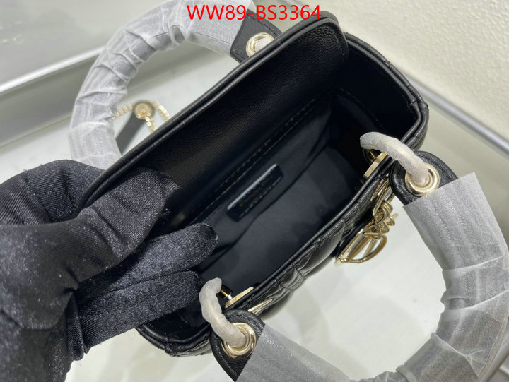 Dior Bags(4A)-Lady- replica wholesale ID: BS3364 $: 89USD,