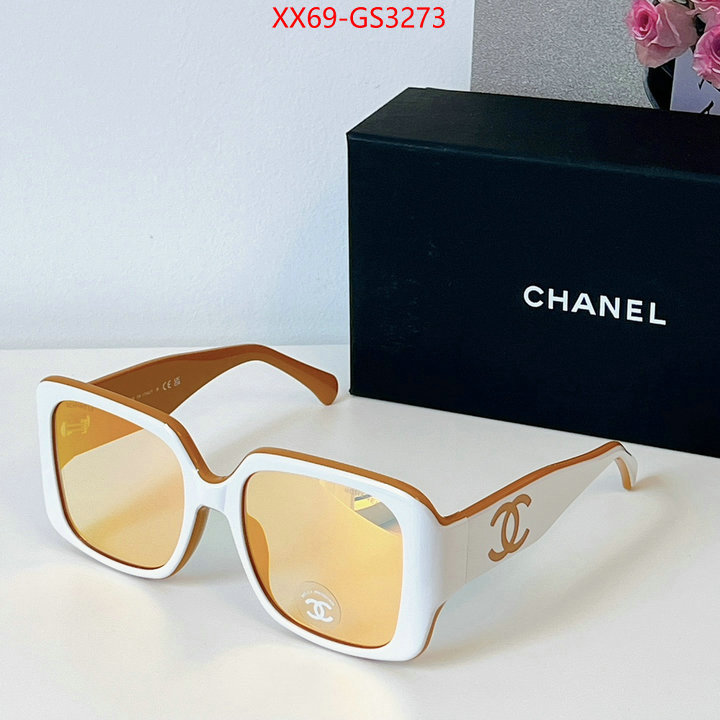 Glasses-Chanel exclusive cheap ID: GS3273 $: 69USD